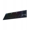 Гейминг клавиатура Logitech - G915 X Lightspeed TKL Tactile, безжична, RGB, черна