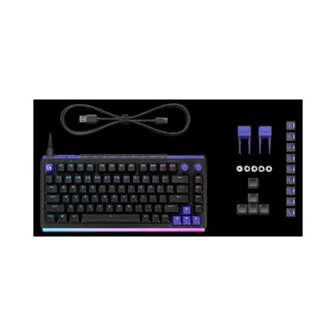 Гейминг клавиатура Logitech – G512 X 75, Linear, RGB, черна