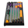 Гейминг клавиатура Marvo - Soldat S50B, Rainbow, черна