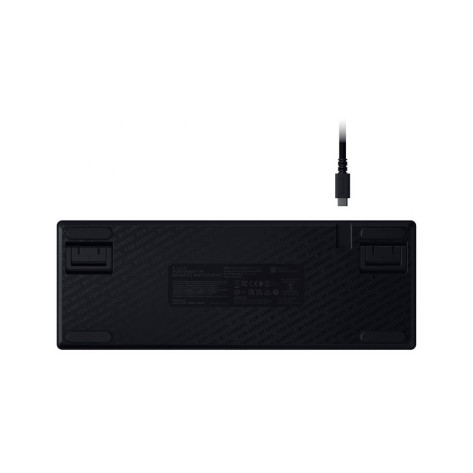 Гейминг клавиатура Razer - Huntsman V3 HE Magnetic Mini 65%, RGB, жична, черна