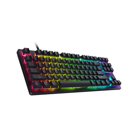 Гейминг клавиатура Razer - Huntsman V3 HE, Magnetic, TKL, RGB, жична, черна