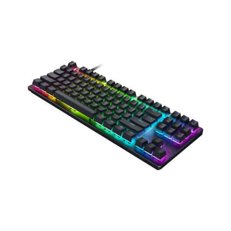 Гейминг клавиатура Razer - Huntsman V3 HE, Magnetic, TKL, RGB, жична, черна