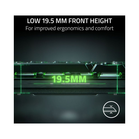 Гейминг клавиатура Razer - Razer Huntsman V3 Pro Low-profile Tenkeyless 8KHz