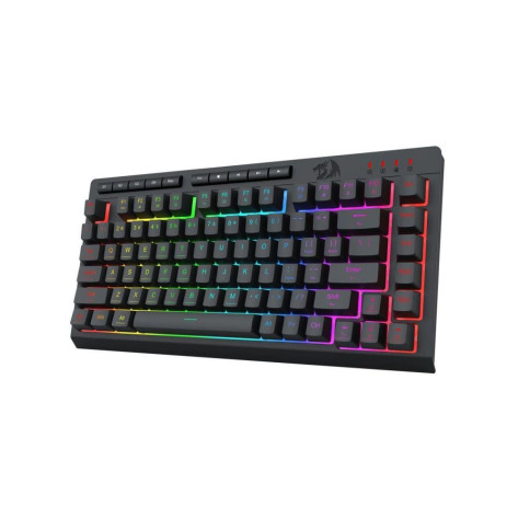 Гейминг клавиатура Redragon - Crescent K524, оптична, RGB, черна