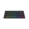 Гейминг клавиатура Redragon - Crescent K524, оптична, RGB, черна