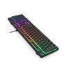 Гейминг клавиатура Redragon - Netherbane, RGB, черна