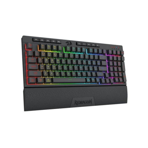 Гейминг клавиатура Redragon - Shiva K515, RGB, черна