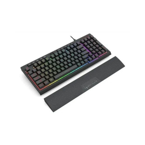Гейминг клавиатура Redragon - Shiva Pro 98, безжична, RGB, черна
