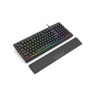 Гейминг клавиатура Redragon - Shiva Pro 98, безжична, RGB, черна