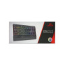 Гейминг клавиатура Redragon - Shiva Pro 98, безжична, RGB, черна