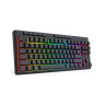Гейминг клавиатура Redragon - Shiva TKL Pro, безжична, RGB, черна