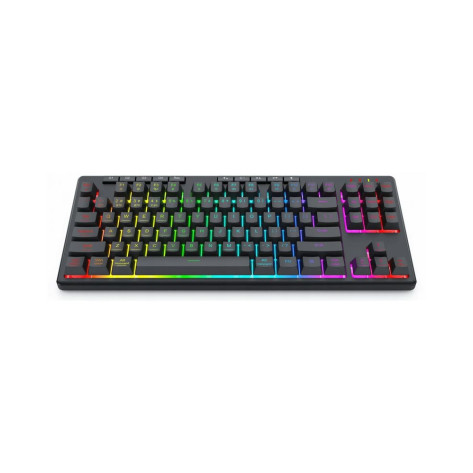 Гейминг клавиатура Redragon - Shiva TKL Pro, безжична, RGB, черна