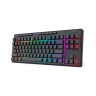 Гейминг клавиатура Redragon - Shiva TKL Pro, безжична, RGB, черна