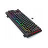 Гейминг клавиатура Redragon - Shiva TKL Pro, безжична, RGB, черна