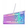 Гейминг клавиатура SteelSeries - Apex 3 TKL, RGB, лилава