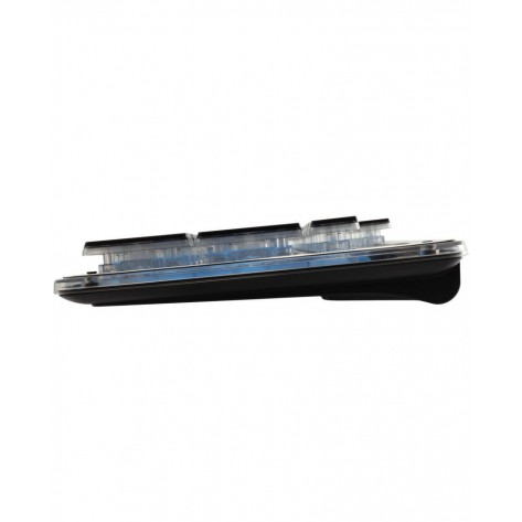 Гейминг клавиатура White Shark - TACHI, Ice Blue LED, черна