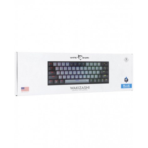 Гейминг клавиатура White Shark - Wakizashi 2 GK-002721V2, RGB, черна