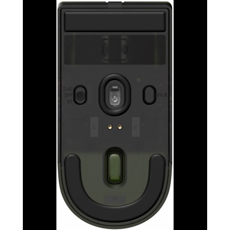 Гейминг мишка 8BitDo - Retro R8 Xbox Edition, оптична, безжична, зелена