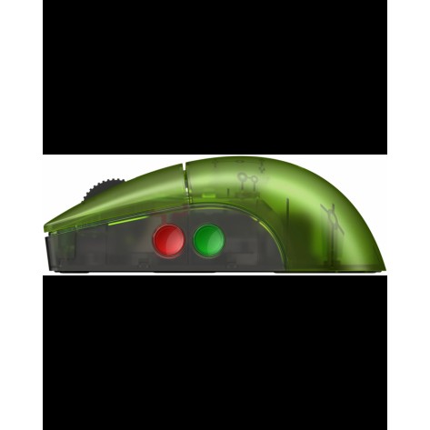 Гейминг мишка 8BitDo - Retro R8 Xbox Edition, оптична, безжична, зелена