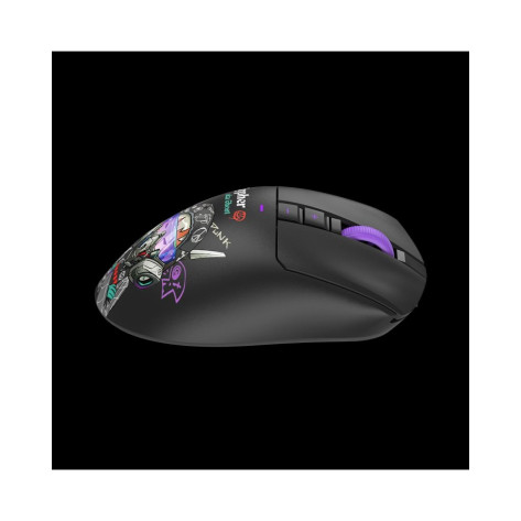 Гейминг мишка A4Tech - Bloody R73 Pro Cypher Ghost, оптична, безжична, черна