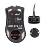 Гейминг мишка A4Tech - Bloody R90 Plus Naraka, оптична, безжична, черна