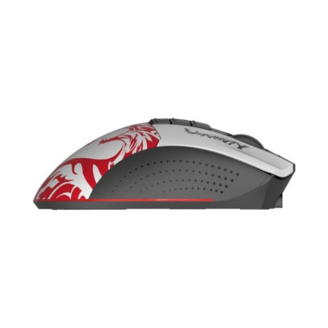 Гейминг мишка A4Tech - Bloody R90 Plus Naraka, оптична, безжична, черна