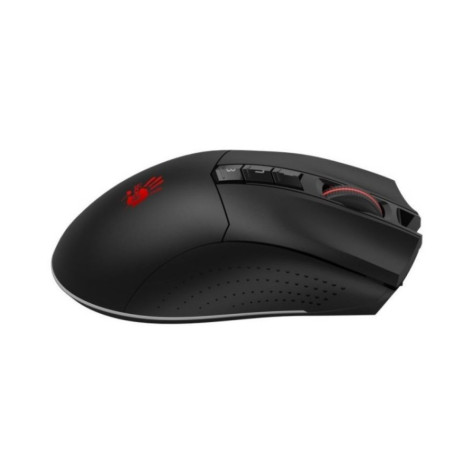 Гейминг мишка A4Tech - Bloody R90 Plus Stone Black, оптична, безжична, черна