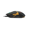 Гейминг мишка A4Tech - Bloody W63 Max Renegade Midnight, оптична, черна