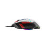 Гейминг мишка A4Tech - Bloody W95Max Sports Navy, оптична, черна/бяла