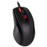 Гейминг мишка A4Tech - Oscar XL-750BK, лазерна, черна