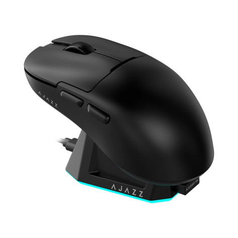 Гейминг мишка AJAZZ – AJ159P MC Charging dock, оптична, безжична, черна