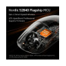 Гейминг мишка ATK - A9 Pro Max 2.0, 8K, оптична, безжична, черна