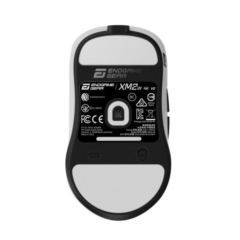 Гейминг мишка Endgame - Gear XM2w 4K v2, оптична, безжична, бяла