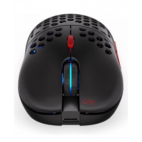  Гейминг мишка Endorfy - LIX Plus, оптична, безжична, черна