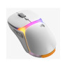 Гейминг мишка Glorious - Model O3, оптична, безжична, RGB, бяла