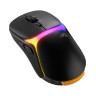 Гейминг мишка Glorious - Model O3, оптична, безжична, RGB, черна