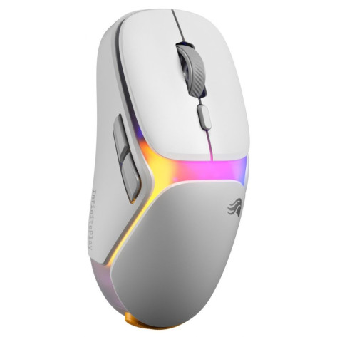 Гейминг мишка Glorious - Model O3 Wireless, 8K, оптична, безжична, бяла