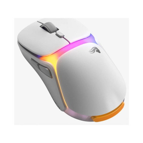 Гейминг мишка Glorious - Model O3 Wireless, 8K, оптична, безжична, бяла