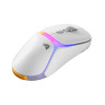 Гейминг мишка Glorious - Model O3 Wireless, 8K, оптична, безжична, бяла