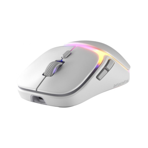 Гейминг мишка Glorious - Model O3 Wireless, 8K, оптична, безжична, бяла
