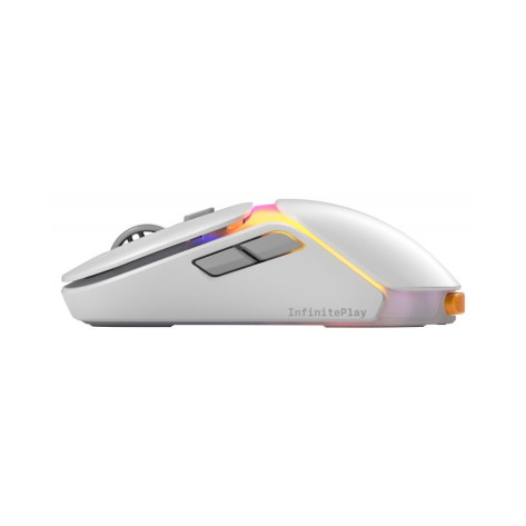 Гейминг мишка Glorious - Model O3 Wireless, 8K, оптична, безжична, бяла