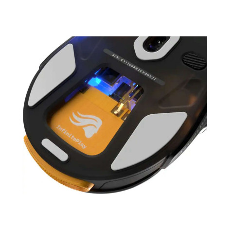 Гейминг мишка Glorious - Model O3 Wireless, оптична, безжична, черна