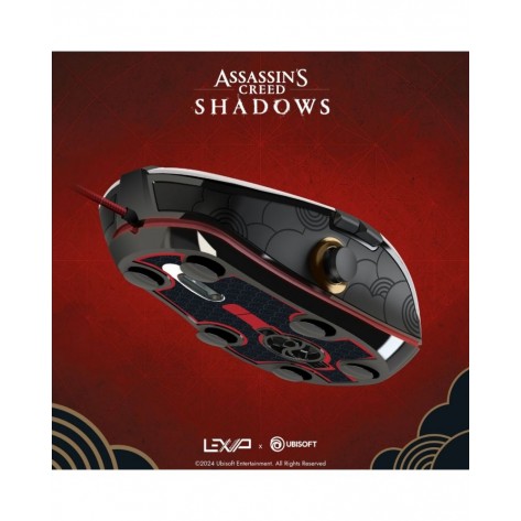 Гейминг мишка Lexip - Assassin's Creed Shadows, оптична, жична, многоцветна