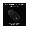 Гейминг мишка Logitech - G Pro 2 LIGHTSPEED + Pro Wireless Receiver, оптична, безжична