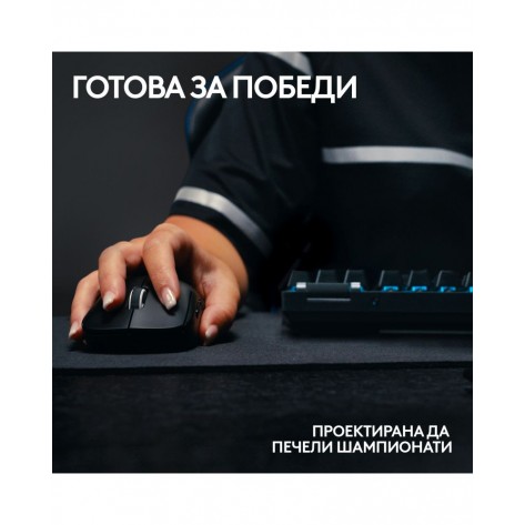 Гейминг мишка Logitech - G Pro X Superlight 2, оптична, безжична, бяла