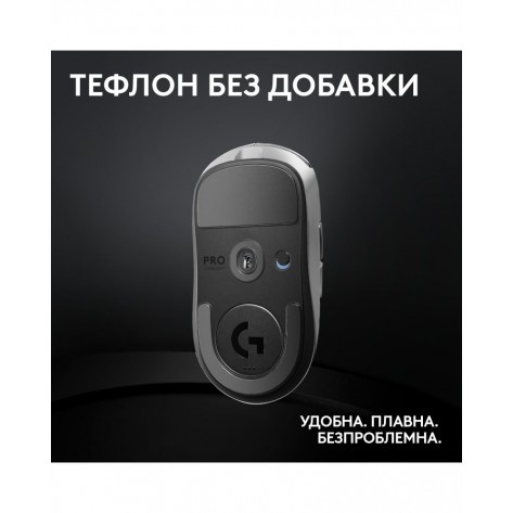 Гейминг мишка Logitech - G Pro X Superlight 2, оптична, безжична, бяла