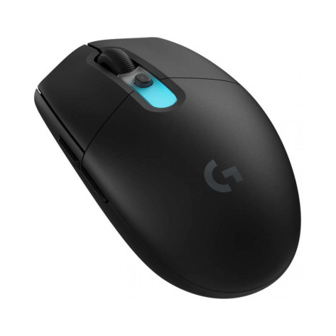 Гейминг мишка Logitech - G305 X SUPERLIGHT, безжична, оптична, черна