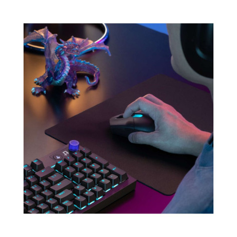 Гейминг мишка Logitech - G305 X SUPERLIGHT, безжична, оптична, черна