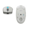 Гейминг мишка Logitech - G305 X SUPERLIGHT, оптична, безжична, бяла