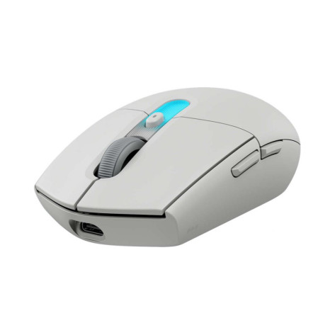 Гейминг мишка Logitech - G305 X SUPERLIGHT, оптична, безжична, бяла